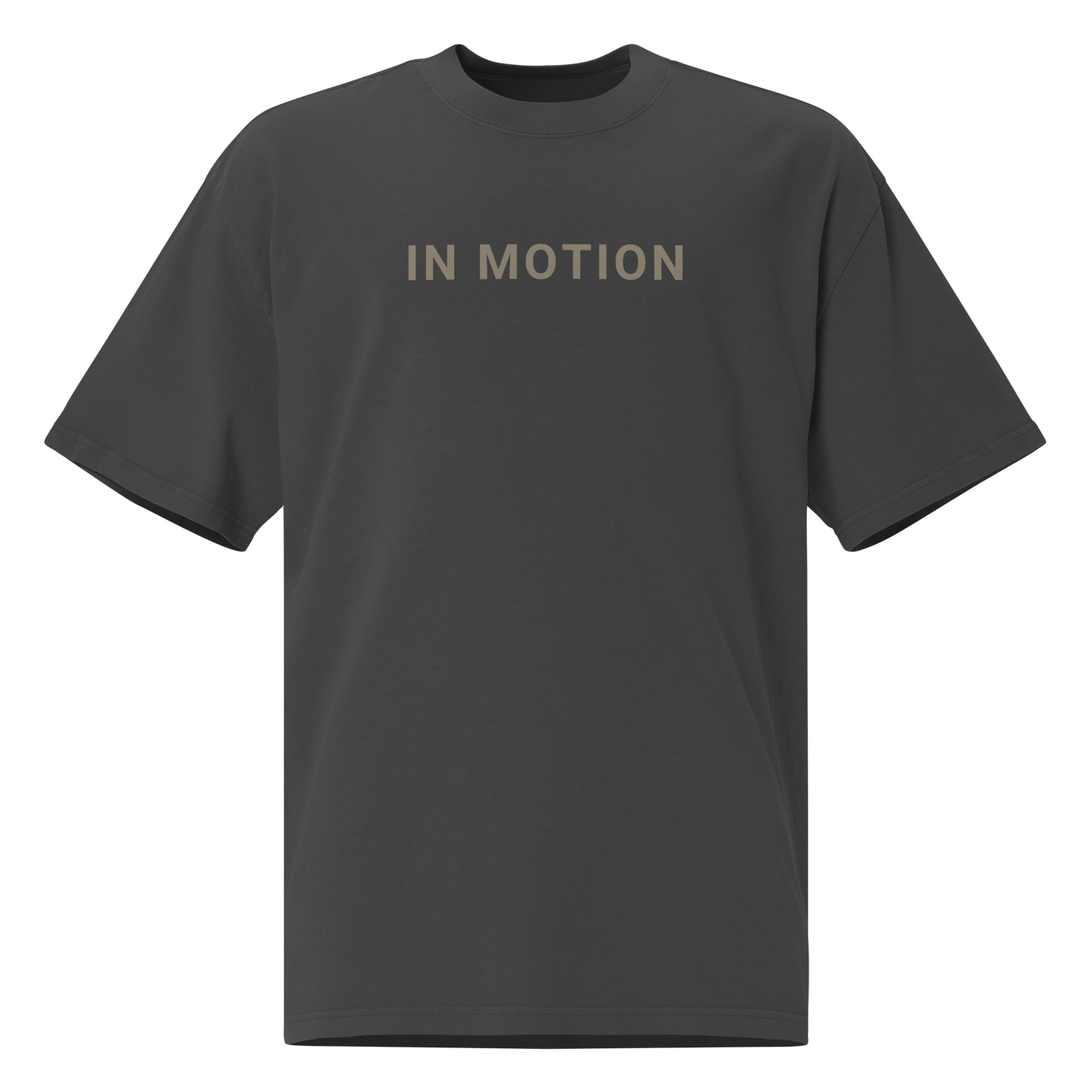 In Motion - Oversized Faded T-Shirt
