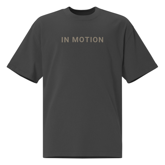 In Motion - Oversized Faded T-Shirt