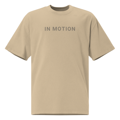 In Motion - Oversized Faded T-Shirt