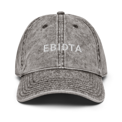 EBIDTA - Vintage Cotton Twill Cap
