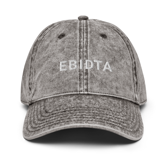 EBIDTA - Vintage Cotton Twill Cap